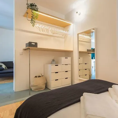 Daire Lovelystay - Wide & Bright 4 Families Lisboa